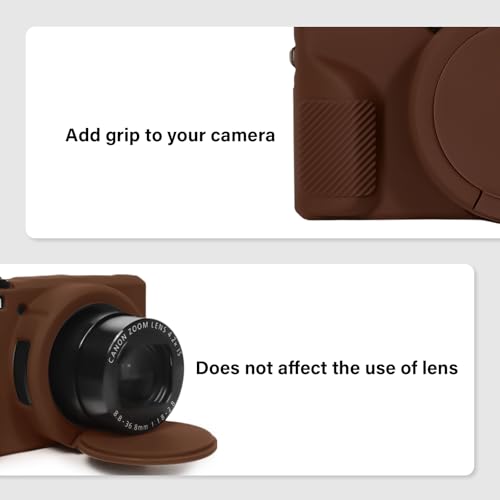 Funda para cámara Canon Powershot G7X Mark III silicona miniatura 6