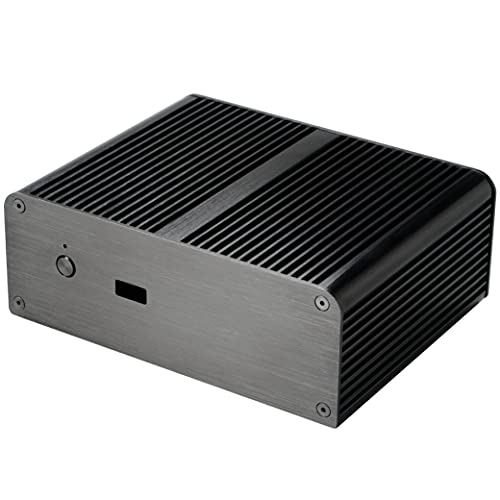 Gabinete para PC Akasa Newton T Negro – Aluminio, Forma Ultra Compacta (UCFF), 140 x 111 x 51 mm miniatura 2