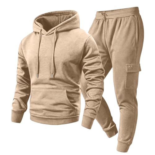 Sweatsuits for Men 2 Piece Athletic Casual Fleece Sweat Suits with Pockets - image 1