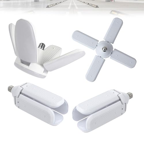 Dotauge Luces LED de techo for garaje 60 W E27 lámpara de luz diurna con tornillos accesorios iluminación ajustables for tiendas almacén