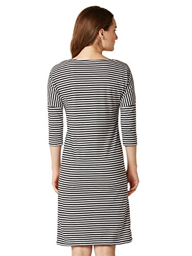 Image of Miss Chase Women's Striped Cotton Shift Dress