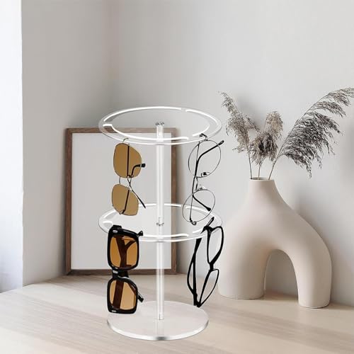 Présentoir de lunettes de soleil en acrylique à 2 couches pour comptoir - 3