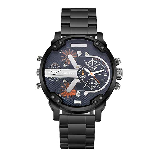 Montre double fuseau horaire LULI pour les voyages d'affaires
