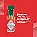 Mini Tabasco Hot Sauce Bottles - 15 Pack Miniature Bottles with Red Chili Pepper, 1 Keychain Ring Holder, Great Portion Control for Hot Sauce Lovers, 3.7ml (Original, 15 Pack + 1 Keychain)