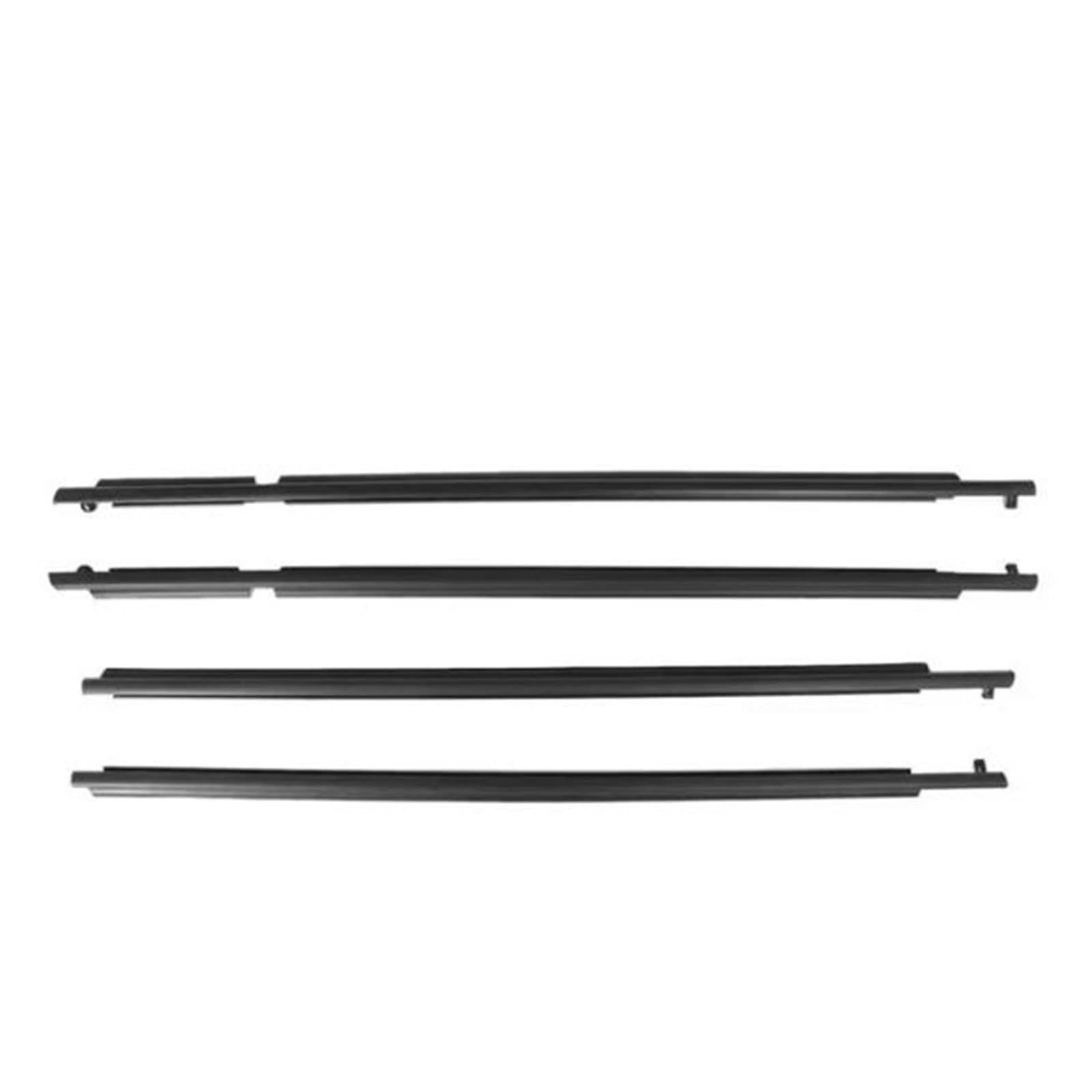Door Window Weatherstrip for Nissan for X-Trail T31 2008-2013 Outside Windows Rubber Seal Glass Protector Weather Strips (OE# 80821-1DA0A)