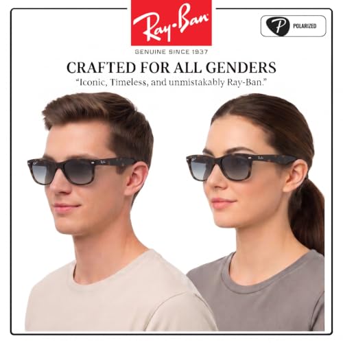 Image of Ray-Ban RB2132 NEW WAYFARER CLASSIC Square Shaped Sunglasses for Men & Women with Official RAYBAN Eyewear Kit