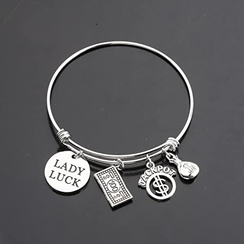 TGBJE Lucky Gambler Bracelet: Lady Luck Charm, Jackpot Gift4