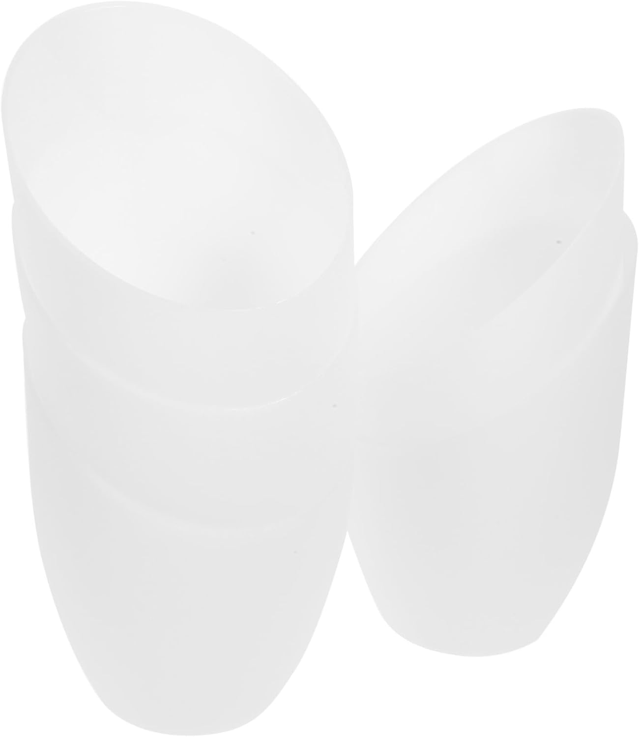 Housoutil 5x Plastic Lampshade, Lamp Shade Cover, 32mm Horseshoe Shape Lampshade Floor Lamp Light Covers for Living Room LED Floor Lamp, Pendant Light, Wall Lamp Shade