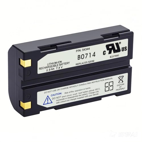 2900Mah Replacement Battery for Trimble 29518 46607 52030 54344 38403 5700 5800 Series R6 R7 R8 GNSS TR-R8 GPS MT1000 92670 92600 MA1805A DINI03 Rechargeable GPS Receiver Battery Part Number 54344