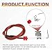 MOOTVGOO 232286 Furnace Ignitor Electrode Replacement, Single Probe Igniter Electrode with Wire Assembly Replacement for Suburban Furnaces