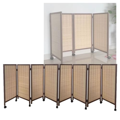 Écran d'intimité pliable pour chambre et paravent séparateur de pièce occultant mobile