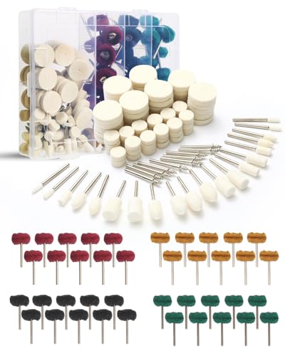 Alla ricerca della soluzione di lucidatura perfetta? Questo kit di utensili Dremel da 140 pezzi include una pratica scatola porta-ruote per lucidatura per un facile stoccaggio. È perfetto per la pulizia dell'auto e la lucidatura dei metalli. Non solo è efficiente e pratico, ma è anche un regalo ideale per amici o parenti appassionati di fai-da-te