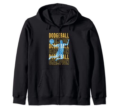 Dodgeball Champion | Deportes de pelota | Dodge Ball Player Sudadera con Capucha