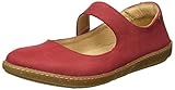 el naturalista sandalen wakataua Lederfutter. El Naturalista Damen Coral Ballerinas, rot, 38 EU