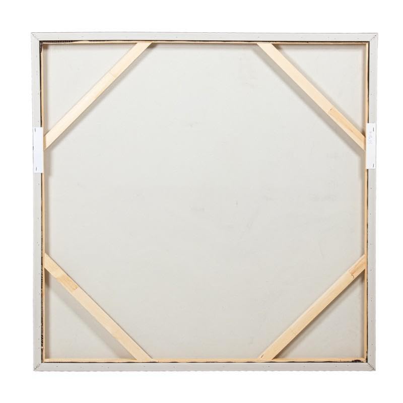 Tableau abstrait imprimé beige et noir pour habiller un grand mur