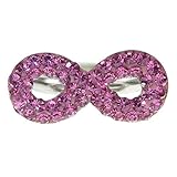 anillo fucsia  Anillo infinito Fucsia con circonitas Plata de Ley - Anillos con circonitas Plata de Ley