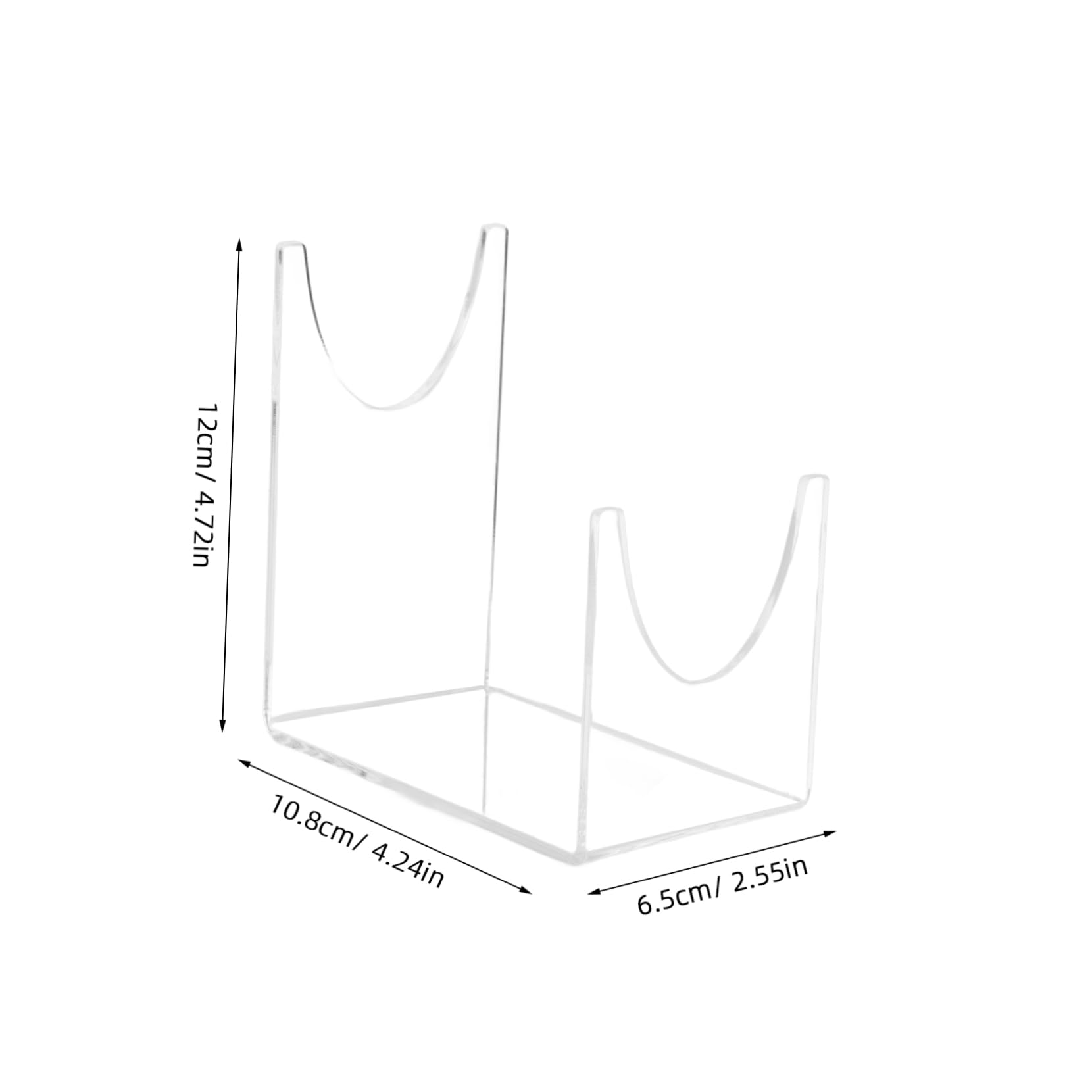 Vaguelly Versatile Acrylic Sword Stand Shofar Display Stand Desktop Sword Bracket Household Holder