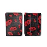 Carbon Fiber Skin Compatible with Apple Smart Folio for iPad Pro 11-inch (M4) 2024 - Kiss Me - Premium 3M Vinyl Protective Wrap Decal Cover - Easy to Apply | Crafted in The USA by MightySkins