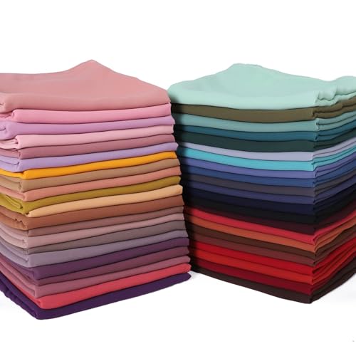 Hijab Scarf for Women,Chiffon Hijab, Fashion Hijab Scarf,Hijab Scarf,Indian Muslim Women Scarf,Lightweight and Soft4