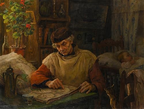 Tableau Toile Il Figlio È Lontano par Virginie Demont-Breton, Affiches d'Art 60x90cm