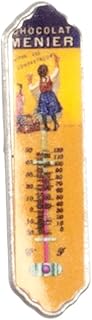 Melody Jane Dollhouse French Chocolat Menier Thermometer Miniature Accessory