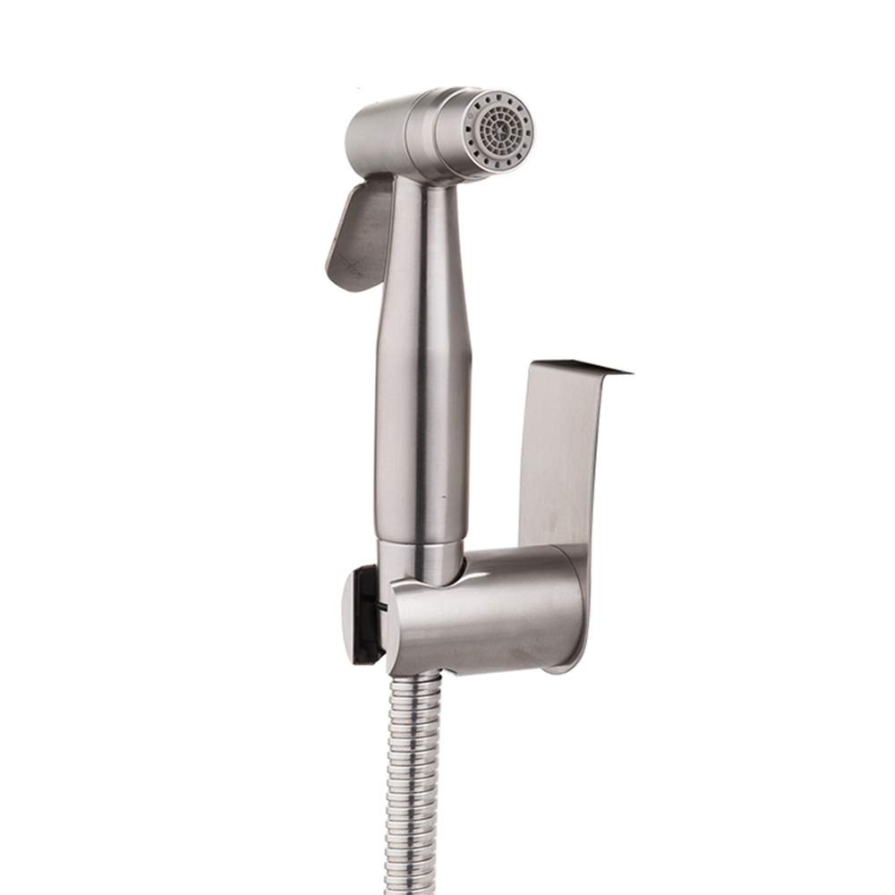Cabezal de ducha de bidé con presión regulable de acero inoxidable para limpieza de inodoro