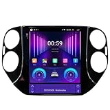 Android 15 Autoradio 9.7" Touchscreen Stereo Auto Per Volkswagen Tiguan 1 NF 2010-2016 Plug-and-play Con Bluetooth Navigatore Gps Collegamento Specchio Comandi Al Volante Wifi 4g Dual Usb,M101