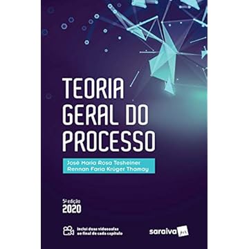 Capa do livro Teoria Geral Do Processo - 5ª Edição de 2020