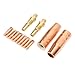 Welding Torch Accessory Kit 14PCS Set Brass Red Copper Gas Nozzles Diffusers Electrodes for Magnum 100L Tweco Mini 1 MIG Welding Guns