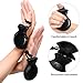 ERINGOGO 1 Pair Wooden Castanets Spanish Handmade Castanets Traditional Hand Percussion Castanets Educational Musical Percussion Instruments Rhythm Clap Board