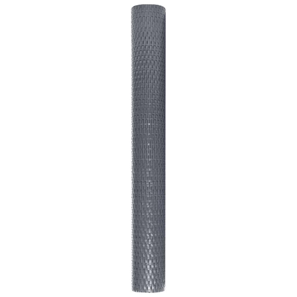Paravent de Balcon Anthracite 1000x100 cm résine tressée,Quincaillerie,Clôtures & barrières,Panneaux de clôture,7.85 kg-156249
