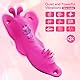 Qcpuuu Butterfly Vibration für Frauen Klitoris, Vibrator mit APP & 9 Vibrationsmodi, Strapon Sexspielzeug für Frauen, BDSMS Spielzeug Hart, Sex Spielzeug ab 18 für Paare Extrem