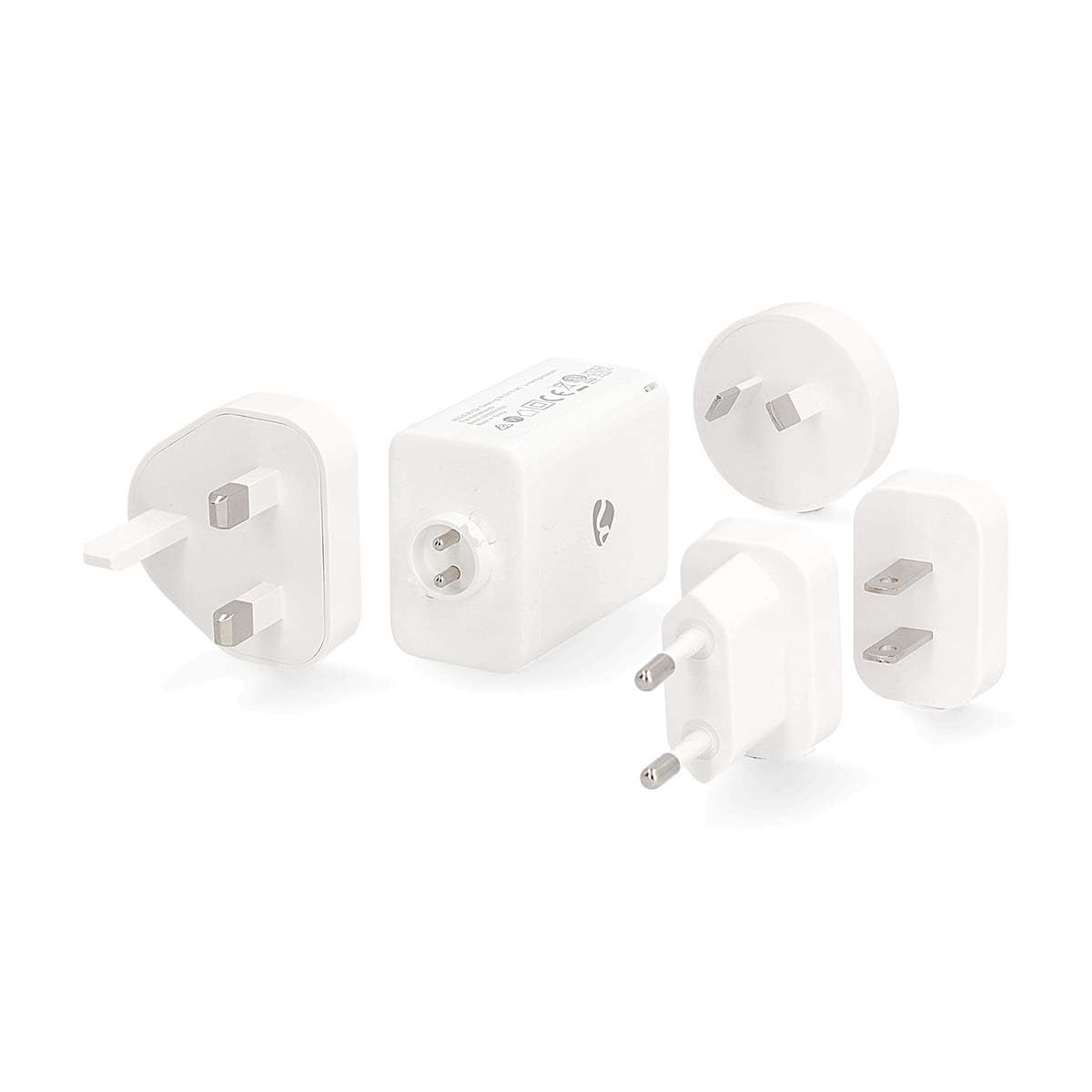 Nedis Adaptateur de Voyage - 100-240 V CA 50/60 Hz - 65 W - Blanc