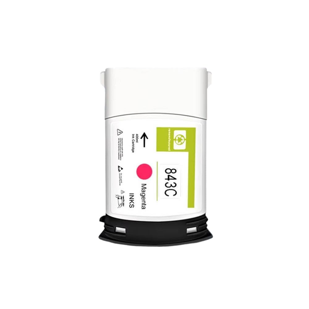 Cartuccia d'inchiostro a getto d'inchiostro a colori rigenerata compatibile con la stampante PageWide XL 4000 4100 4500 5000 5100(1pcs M-400ML)