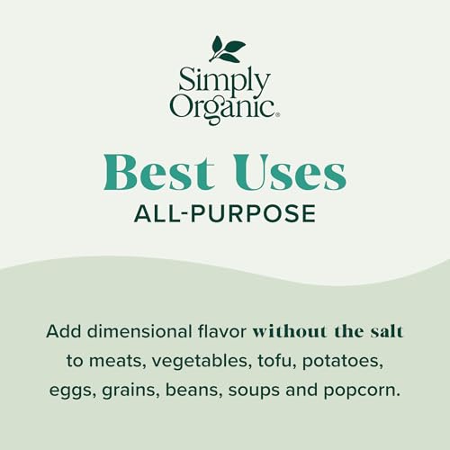 Simply Organic All-Purpose Seasoning, Certified Organic | 2.08 oz