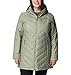 Columbia Women's Heavenly Long Hooded Jacket, Safari, Large