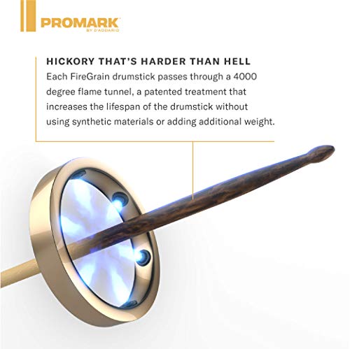 Promark Forward 5B Firegrain Drumsticks, One Pair #TOP3