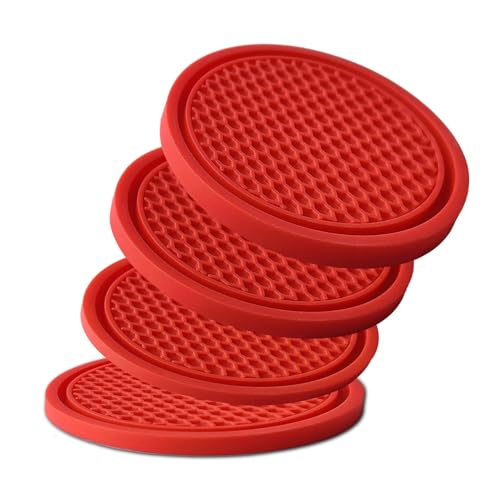 4 Piezas Posavasos para Portavasos Mini Cooper miniatura 1
