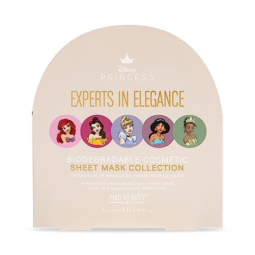 Disney Princess Face Mask Set 5-pack