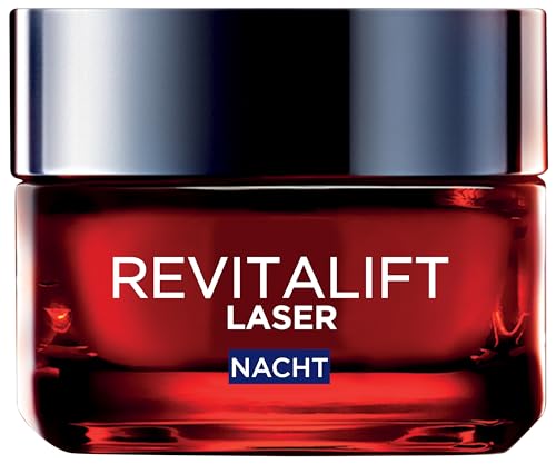 L'Oréal Paris Anti-Aging-Nachtcreme mit Dreifachpower für Frauen: mildert Falten & strafft die Haut, mit Pro-Retinol… – Ansicht 4
