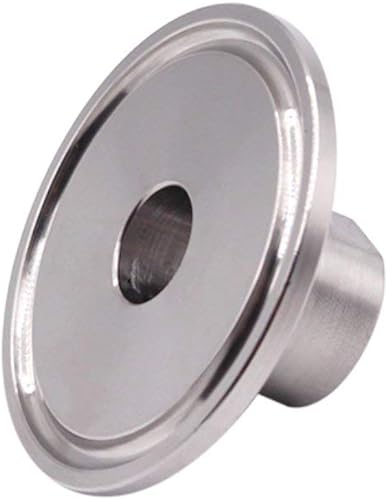 Vista 78 de DERNORD Tri abrazadera sanitaria de 3 pulgadas a trío hembra NPT de 1 pulgada (1 pulgada NPT hembra (3 pulgadas Tri-abrazadera))