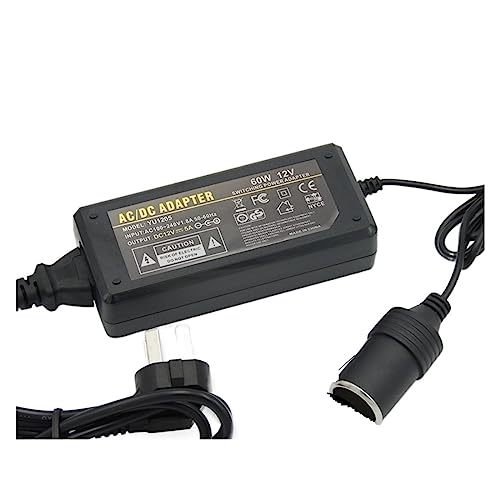 Convertidor de corriente para coche 60W con toma de mechero estable 12V