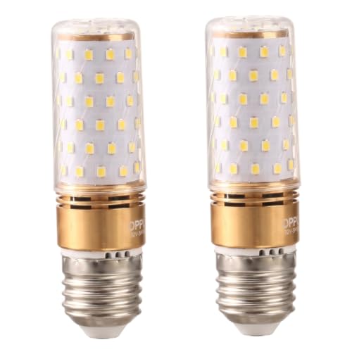 Takingup 2 bombillas LED E27, bombillas LED regulables de 3 colores, equivalente a 150 W, bombilla de bajo lumen para almacén de garaje interior y exterior - Bombilla E27