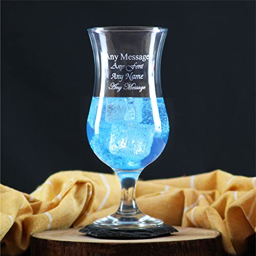 Personalised Engraved 460ml Contour Cocktail Glass with Any Message