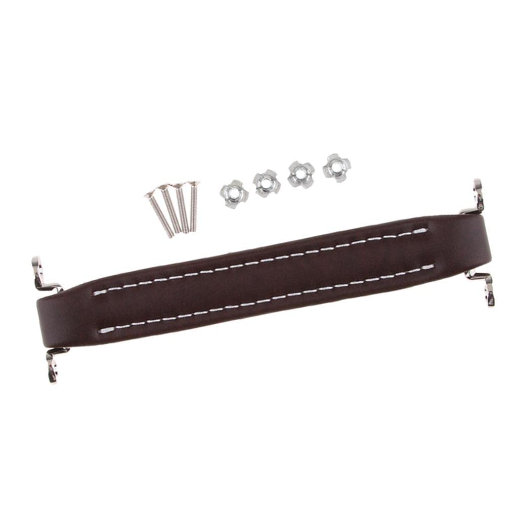 Vintage Style Guitar Amp Amplifier Leather Handle With White Stitching And Screws #3, Pack Of 1 | Consumer Electronics | Tv Video & Home Audio | Amplifier Parts & Components-picture-10