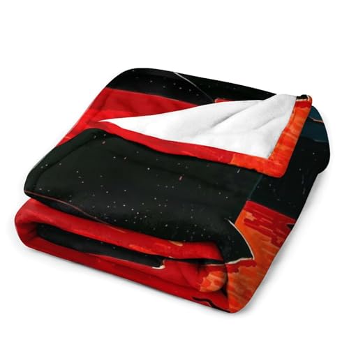 Couverture flanelle douce haute qualité jeté de lit gothique élégant - 4