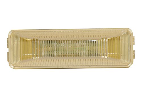 Optronics Sealed L.E.D Marker Light - Red with Clear Lens (MCL65CRB) - Single