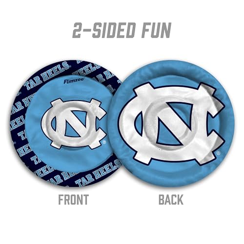 Image of YouTheFan NCAA North Carolina Tar Heels Flimzee Bean-Bag Flying Disc