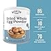 Pasteurized Dried Whole Egg Powder Can Emergency Food Supply, 85 Servings, 10 Year Shelf Life, No Additives or Preservatives, 5g Protein per Serving - Dry Egg Powder Blend, Ingredient for Baking and Cooking