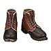 TTETTZ 1/6 Scale Figure Shoes Boots Ankle Boots Casual PU Leather Male Accessory Hobby Toy Shoes for 12 inch Action Figure Body